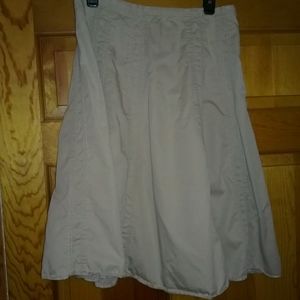 Casual  Tan Skirt